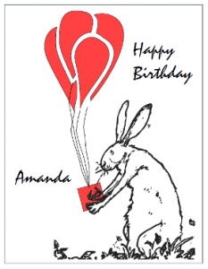AmandaCardLaserCut