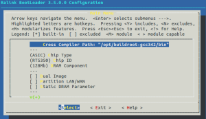 Uboot_menuconfig